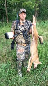 Successful coyote hunt