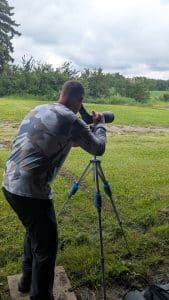 Spotting scope evaluation test