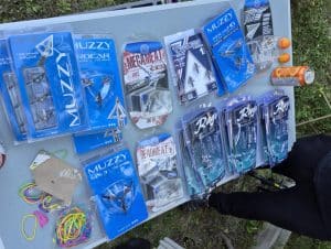 A Collection of Broadheads to test to discover the best broadheads