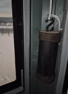 Stealth Slide window counterweight in the 12 Point Hunting Stand