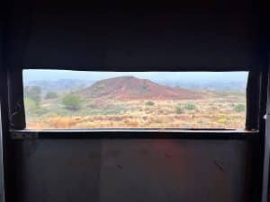 Oklahoma Hunting area - view from the blind
