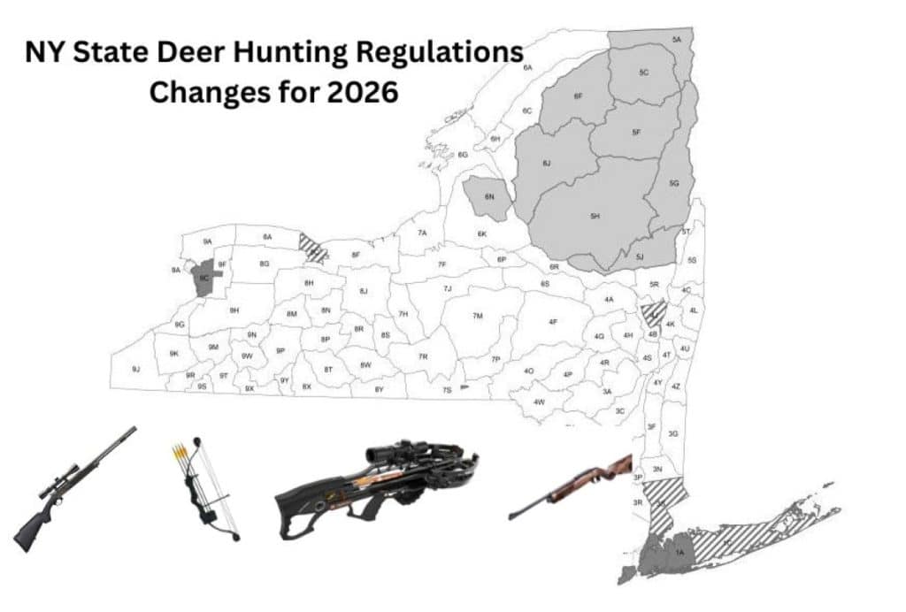 NY State Deer Hunting Regulation Changes for 2026 - North American Deer Hunter NY State Deer Hunting Regulations