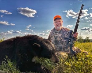 6. Brad Fenson with the bruin he took with a Traditions NitroFire.