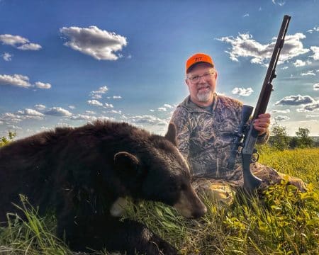 6. Brad Fenson with the bruin he took with a Traditions NitroFire.