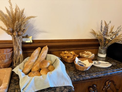 Hotel Galicia Nueva dining room buffet2