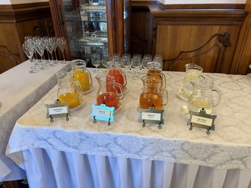 Hotel Galicia Nueva dining room buffet4